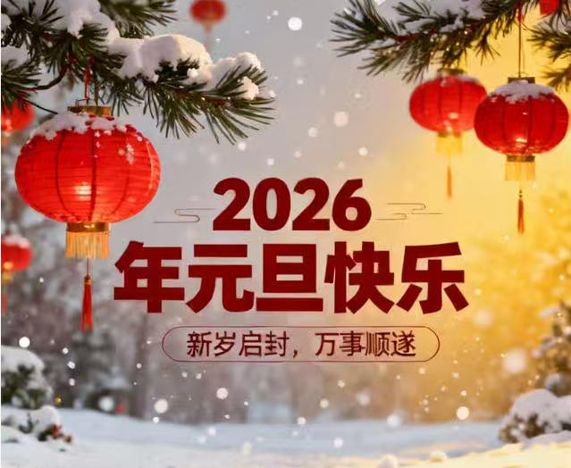 2026元旦快乐